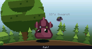 A friend's creature visiting your scene